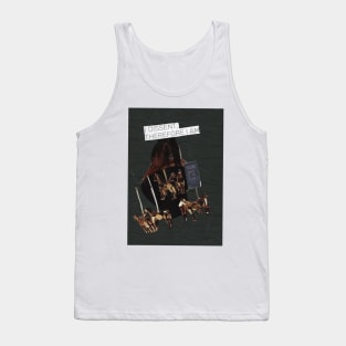 I dissent therefore I am, a Descartes remix Tank Top